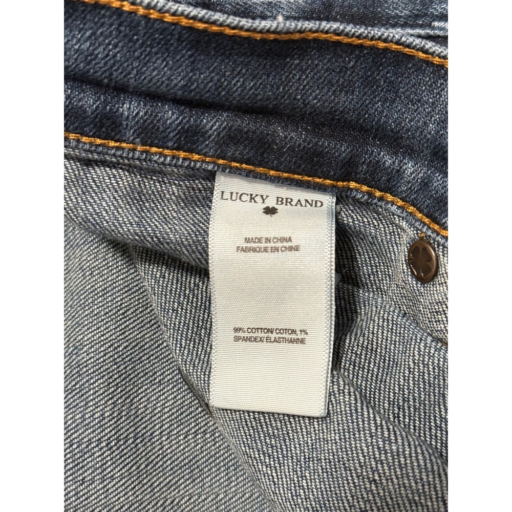 Lucky Brand Easy Rider Jeans Womens 8/29 Regular Medium Wash Blue Straight Leg - Picture 5 of 6